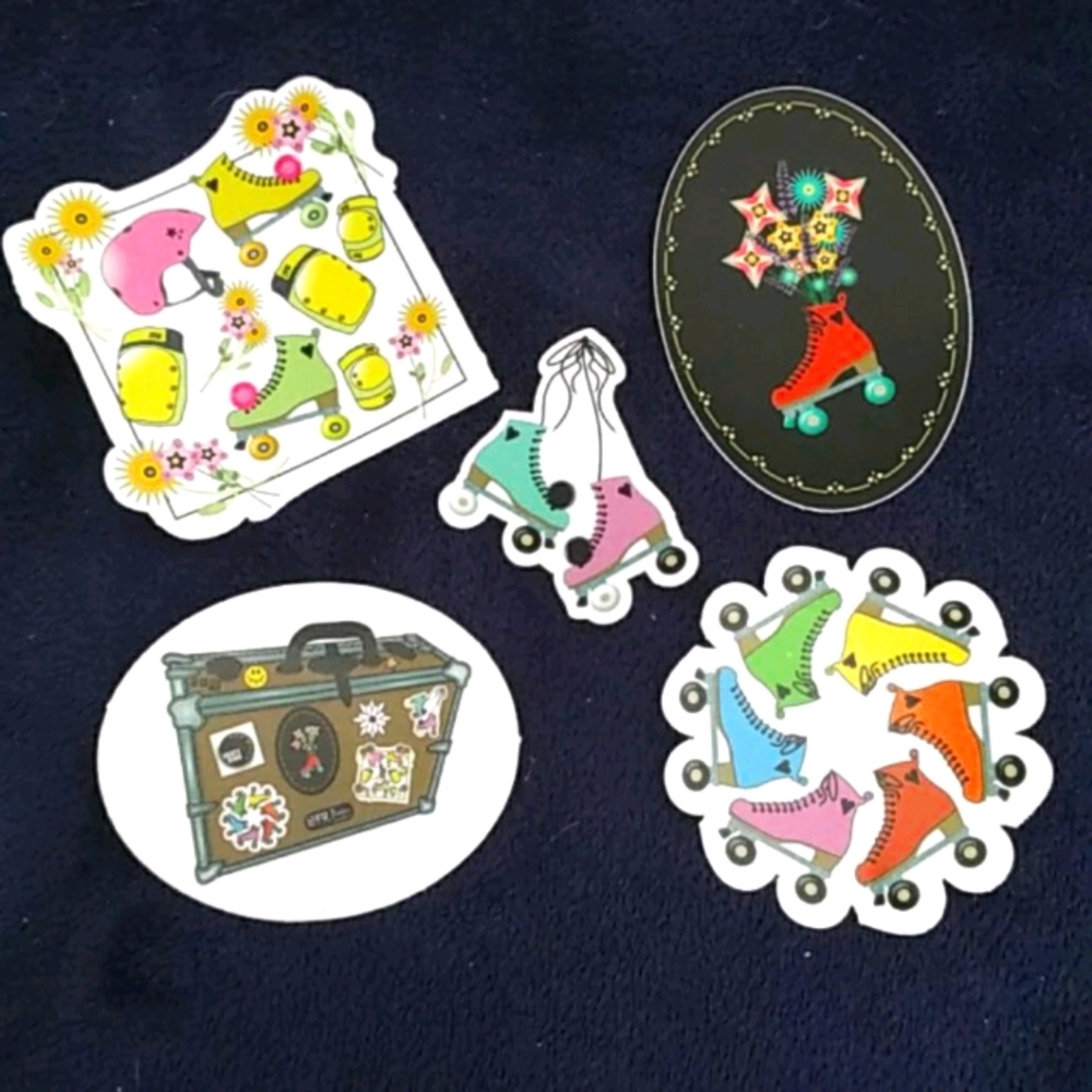 Roller skate stickers